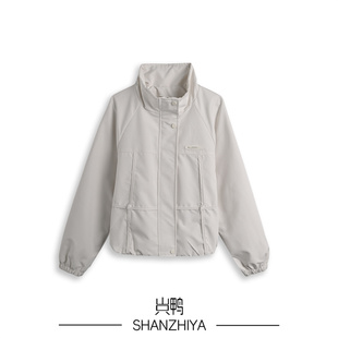 新品 户外复古外套夹克26春季 SZY 山只鸭