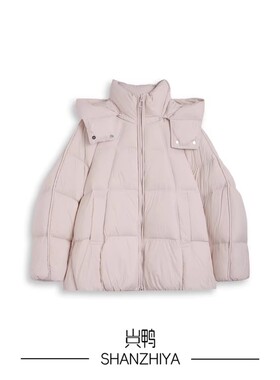 山只鸭/SZY 保暖锁温 新款连帽羽绒服外套