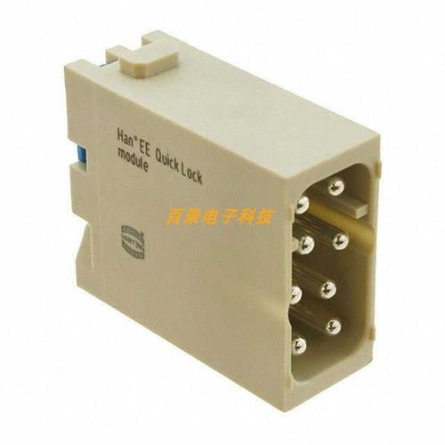 HARTING 连接器 09140082634 公芯 HAN-8MOD-M-QL八针16A快速连接