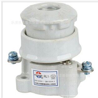 RL1-60座子熔断器支持件螺旋式熔断器底座配熔断体RL1-60 13*32mm