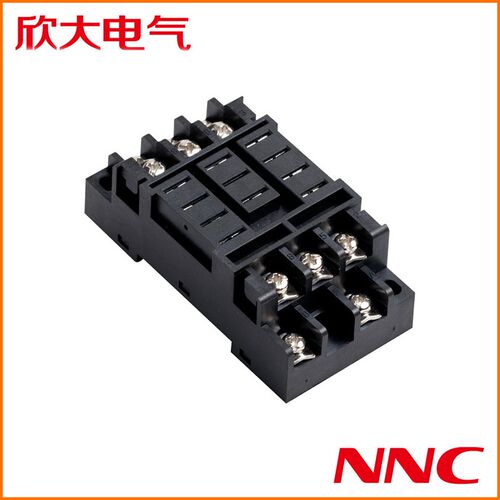 NNC欣大JQX-38F 大功率继电器插座 底座 38F-11A  40A 11脚NNC71B