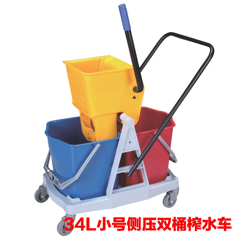 34升柞水桶46升双桶榨水车