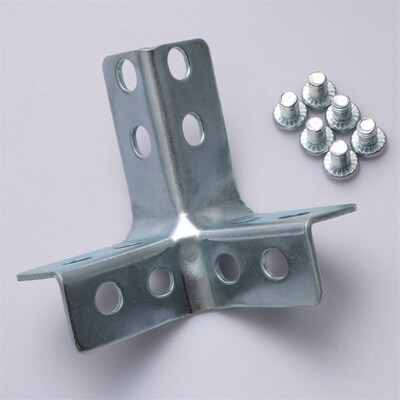 框架连接固定件 TS机柜门配件PS016-8侧门连接件 PS040十六折型材