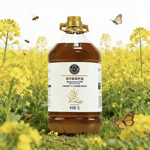 河南胖东来食用油一级低芥酸菜籽油5L许昌东来超市正品线上代购
