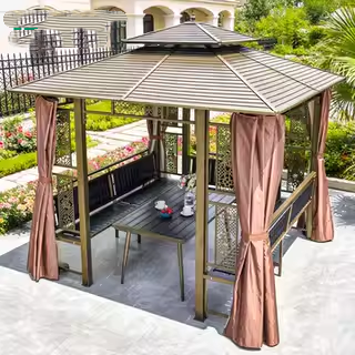 莫家户外凉亭庭院花园别墅露天休闲防水隔热院子凉亭室外镀锌亭子,商业/办公家具,景观廊架,淘宝优惠券,粉丝福利购,淘宝优惠卷