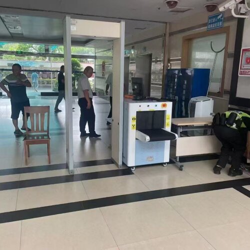 高龙门整箱食品高精度金属检测机
