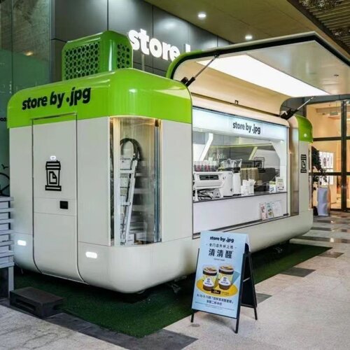 电动四轮多功能小吃车