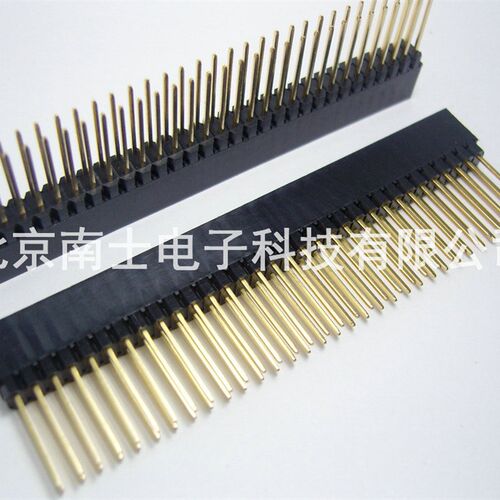 诺凌 noxtlon PC104 插座 2*32P 64P 双排座排母 间距2.54mm 长针