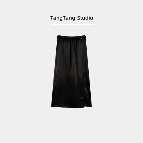 【TangTang·Studio】水光半裙休闲百搭气质显瘦女装裙子-116139