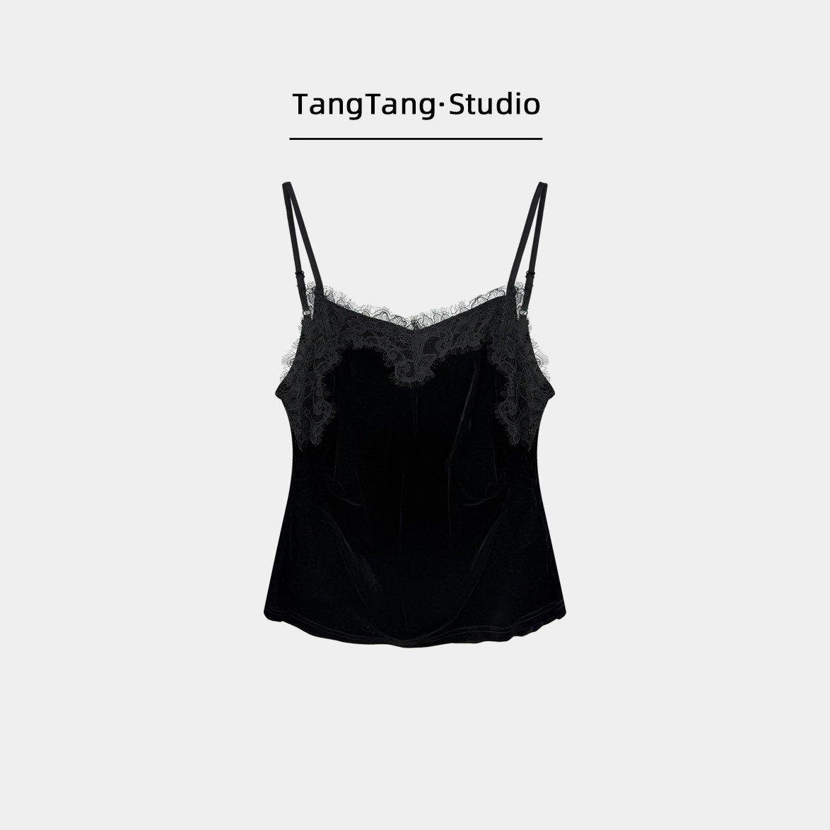 【TangTang·Studio】蕾丝吊带高级气质女装气质-131836图片