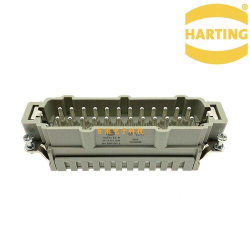 HARTING重载连接器 09330242616 24针公芯 弹片 HAN-24-ES-M