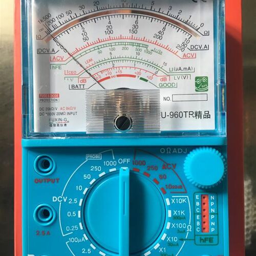 福信高仪表高精度机械式指针万用表FU-960TR可测三极管