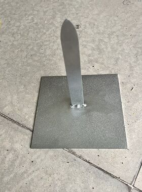 金属牛角撬把刀鞋厂固定底座鞋拔用牛角贴底钢撬板用修边鞋撬刀架