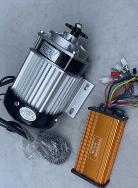 改装电动摩托卡丁车沙滩车三轮车48V500W750W无刷齿轮电机启动