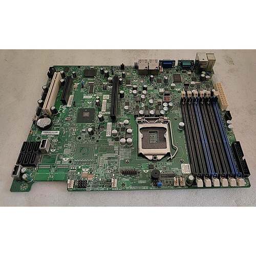 超微伺服器主板 X8SIE-F DDR3 双千兆网路接口 支持1156针CPU 3网