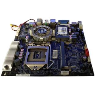 H61迷你 一体机主板tLVDSMSATA工ix M61X3531控1I 豆希H61主板ITX