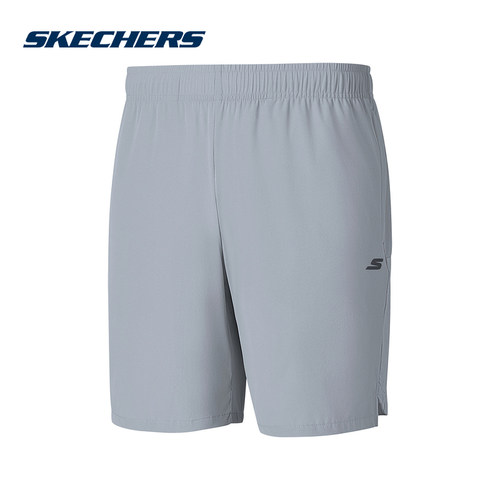 Skechers斯凯奇夏季男子休闲五分裤舒适时尚百搭运动短裤P225M034
