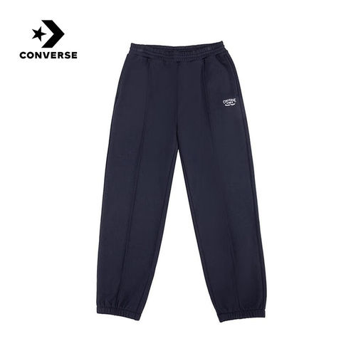 Converse匡威春季新品女子复古简约卫裤慢跑裤抽绳长裤WCJ100-023