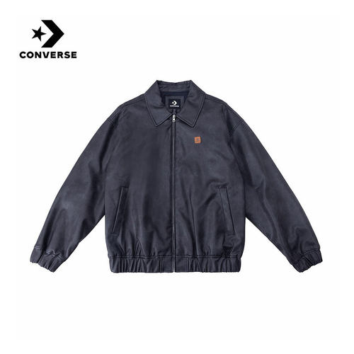 Converse匡威男女皮棉服26年新款运动休闲保暖夹克外套UCJ413-GC5
