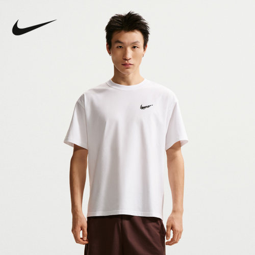 NIKE耐克男子夏新款健身运动短袖背部图案休闲百搭T恤II0692-100