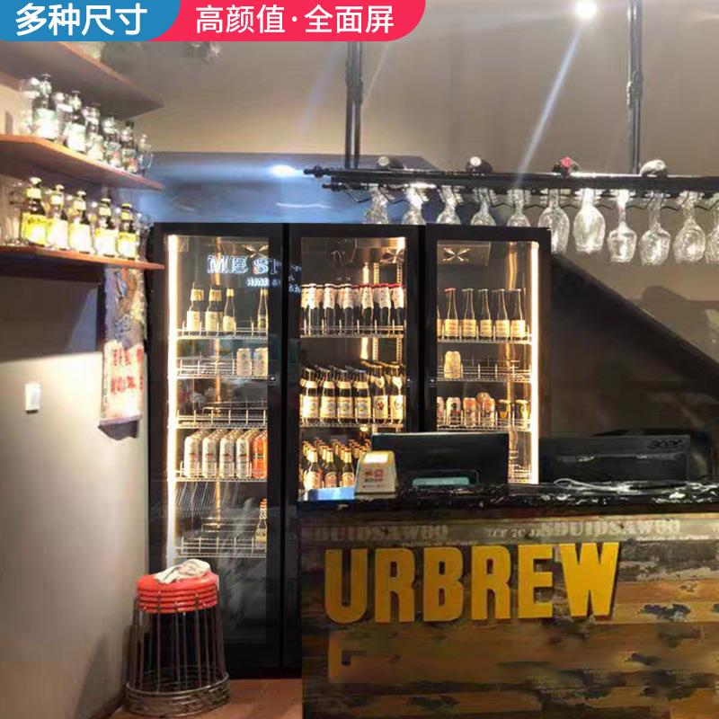 酒吧冷展示柜商双门用酒水啤藏冰箱超市鲜四门冰柜保酒三门饮料柜