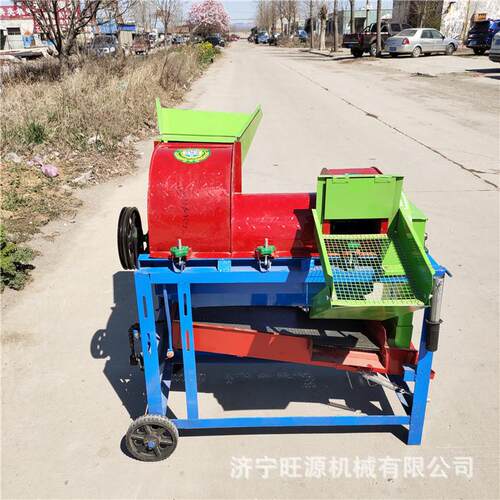玉米高粱麻谷子脱粒机 油菜芝脱粒机ZWJ农用 全动脱自粒机