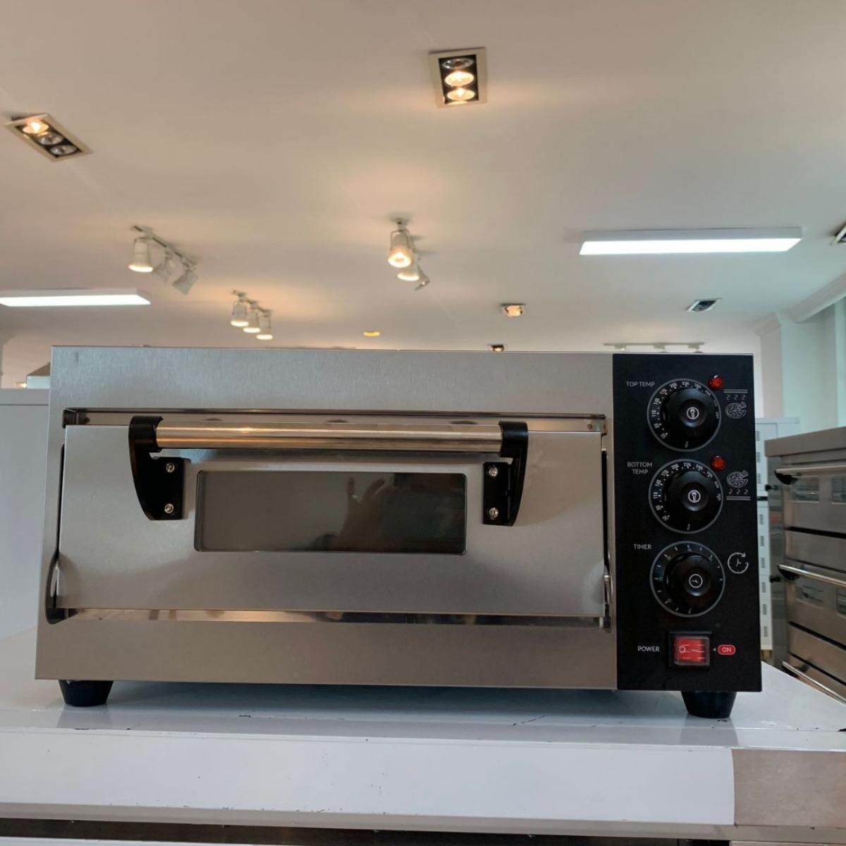 铭泰电热披萨炉配石板烤箱出口意式比萨炉350度高温烤箱 小型披萨