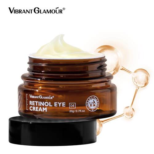 跨境视黄醇眼霜Remove black eyes fade dry line