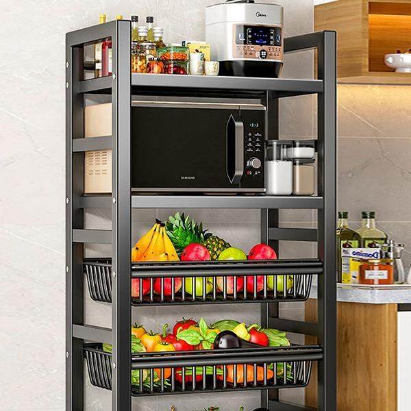 厨房菜架子置物架落地多层收纳架家用多功能蔬菜篮置物架储物架子,厨房/烹饪用具,抹布架/厨房清洁收纳架,淘宝优惠券,粉丝福利购,淘宝优惠卷