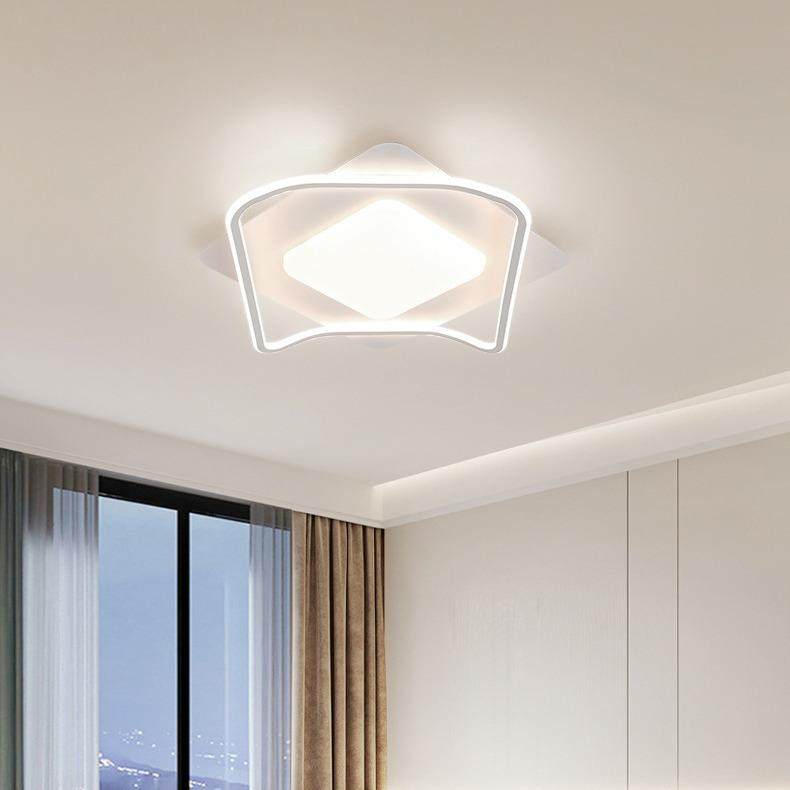 吸顶灯led卧室现代简约创意奶油风北欧主卧房间家装灯饰,家装灯饰光源,客厅吸顶灯,淘宝优惠券,粉丝福利购,淘宝优惠卷