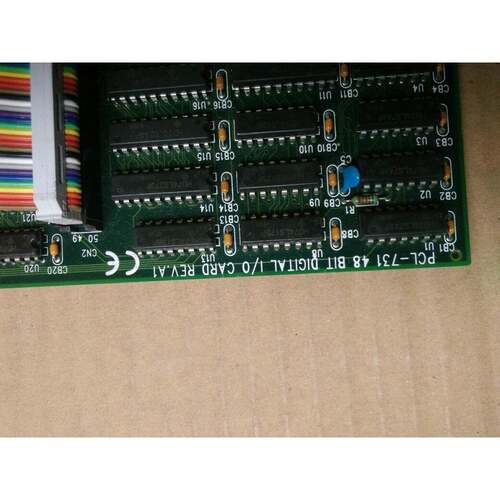 原装PCL-731 48 BIT DIGIYAL CARD REV.A1 研华 数据采集卡带线