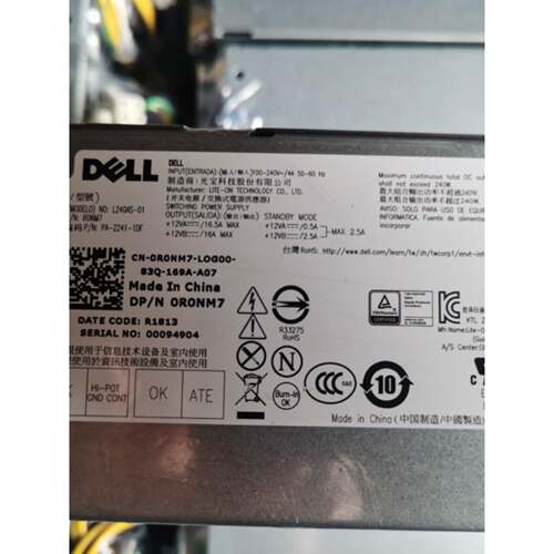 新Dell L240AS-01 R0NM7 B240AM-02 HT04K AC240AM-01 4YXMF 240W