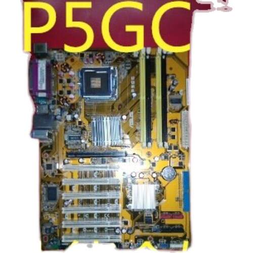 华硕P5GC主板775针DDR2内存6条PCI成色新包好