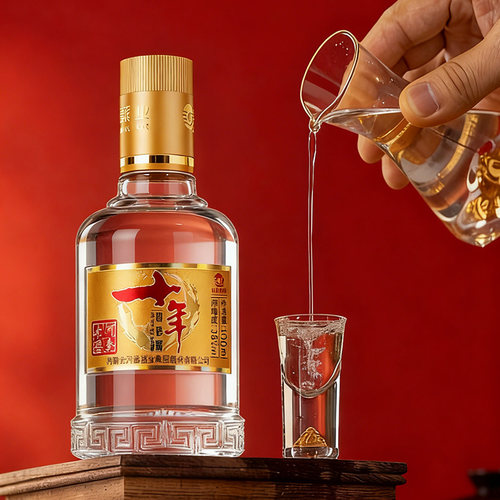 河套老窖感恩版 浓香型白酒 38度 100mL*1瓶 【品鉴酒】