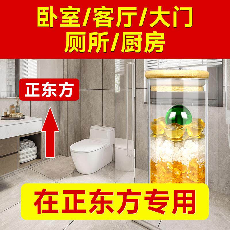 2026年安忍水瓶子卫生间厕所在正东化解卧室客厅大门厨房专用摆件