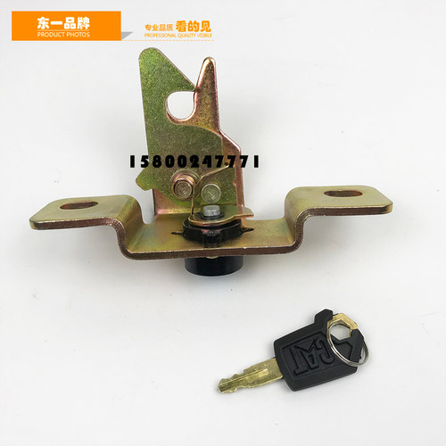 挖机卡特305/305.5/306/307/308C/D/E2边门锁侧门锁引擎盖后盖锁
