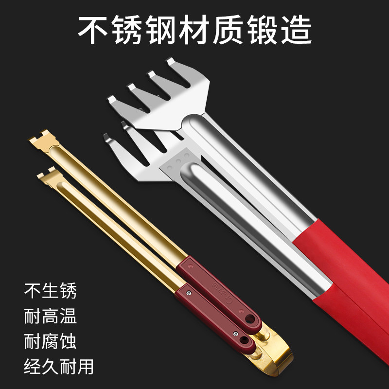 不锈钢8脚线路板夹锡炉浸锡夹大夹子四爪不粘锡PCB焊锡夹防烫包邮