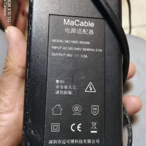 适用深圳迈可博Macable MC150D-360350白色端子插头三孔36V3.5A