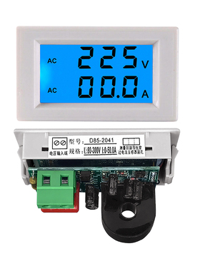 数显交流电压电流表 D85-2041固定式50a D85-2042分体式50A100a