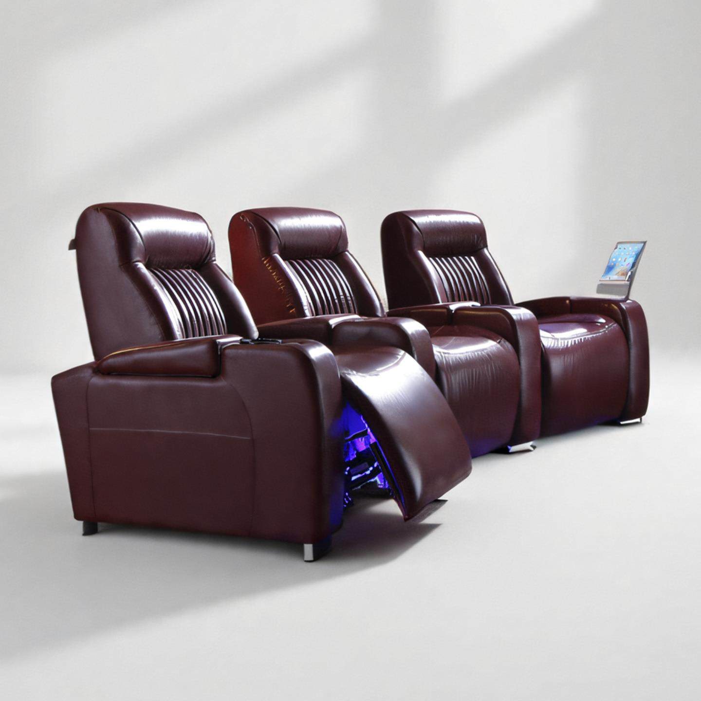 家庭影院沙发影视厅组合客厅影音室VIP室电动太空功能舱真皮沙发