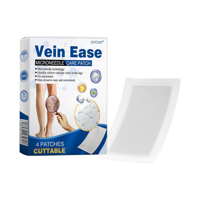 Vein Ease Microneedle Care Patch 腿部护理贴 温和呵护腿部肌肤 - 实物图