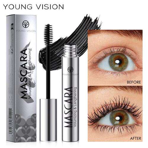 Waterproof Mascara 银管拉丝纤密卷翘睫毛膏