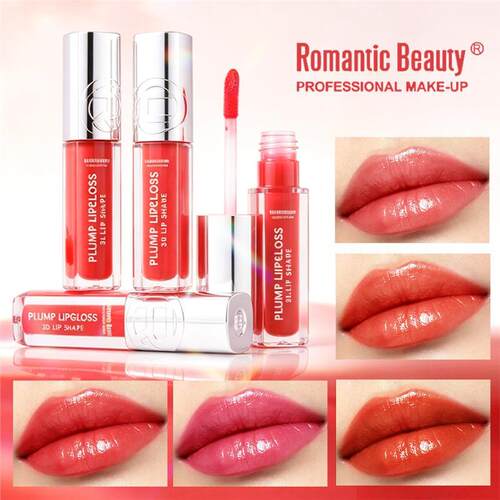 跨境彩妆 Mirror Lip Tint 镜面唇釉水光润色嘟嘟唇液体唇彩口红