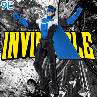 半帝国马克9L3D打印无敌战争少侠手办多关节可动人偶玩具幸运T13