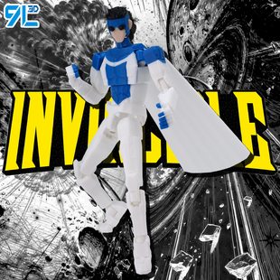 反抗马克9L3D打印无敌战争少侠手办多关节可动人偶玩具幸运T13