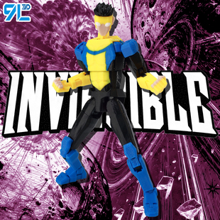 无披风主宇宙马克9L3D打印无敌少侠手办多关节可动人偶玩具幸运13