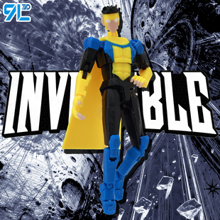 第一季主宇宙马克9L3D打印无敌少侠手办多关节可动人偶玩具幸运13