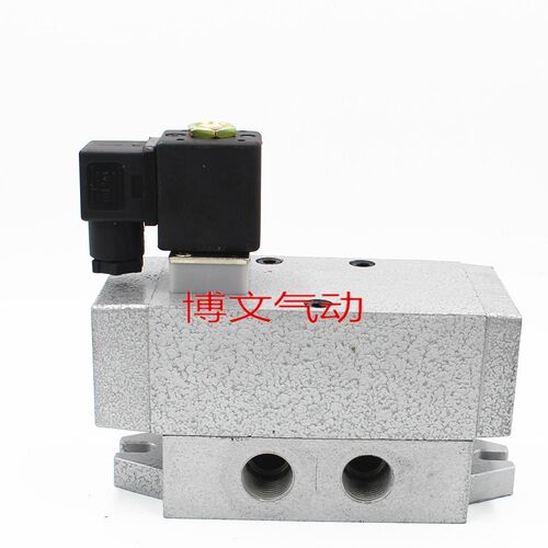二位四通换向Q24DH-08电磁阀AC220V DC24V Q24D-08电控阀