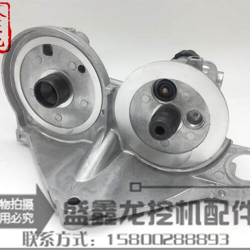 沃尔沃挖掘机配件VOLVO/EC360/460/480机油格座柴油滤芯座手油泵
