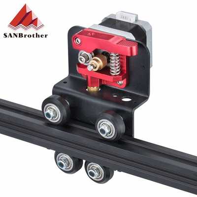 3D打印机配件新款Ender3/Cr10近程挤出机升级改装套件金属安装板